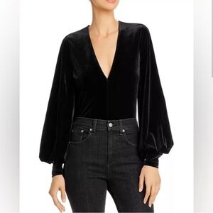 Bardot Velvet Bodysuit